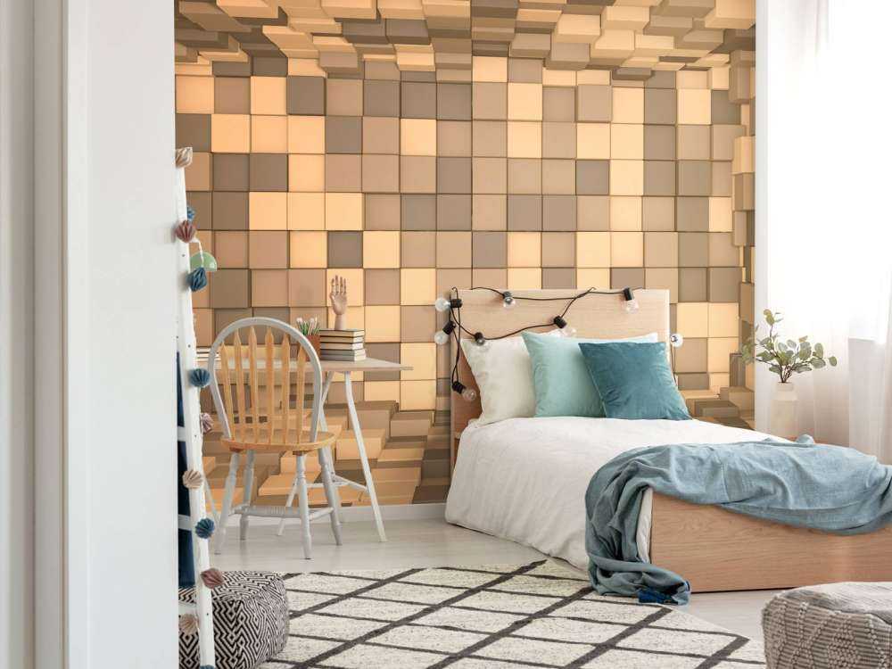 3D Minecraft-Block