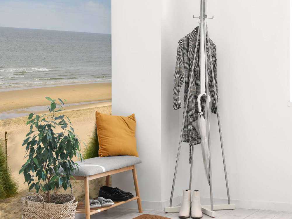Sonnenaufgang an Küste