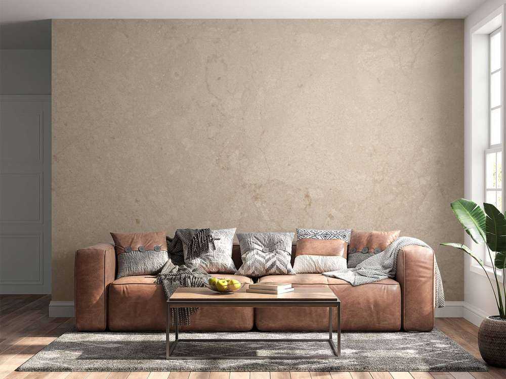 Beigefarbener Beton