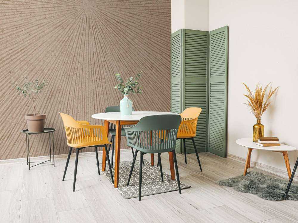 Struktur mit Linien in beige-braun