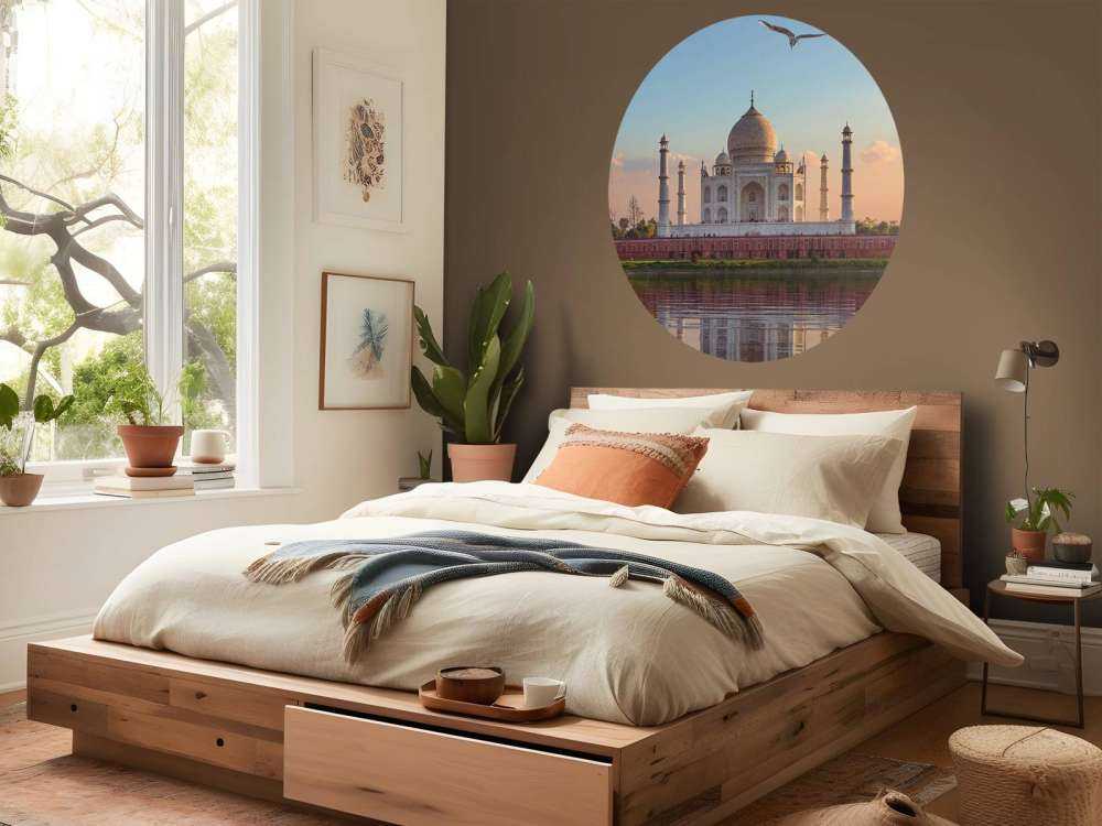 Taj Mahal am Vormittag