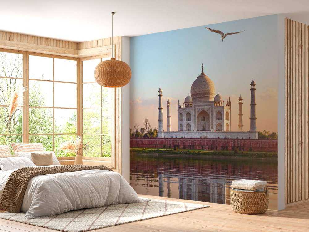 Taj Mahal am Vormittag