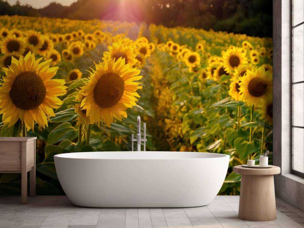 Sonnenblumen-Farm
