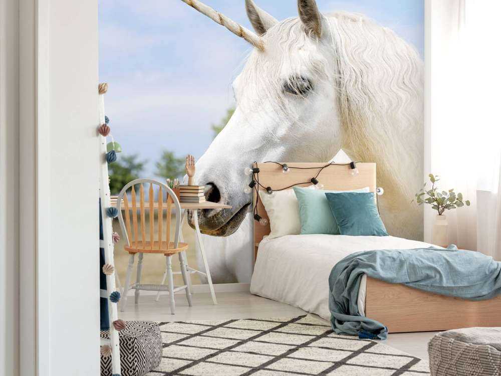 Weißes Einhorn