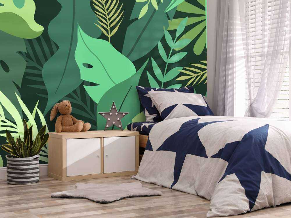 Pflanzen und Blätter