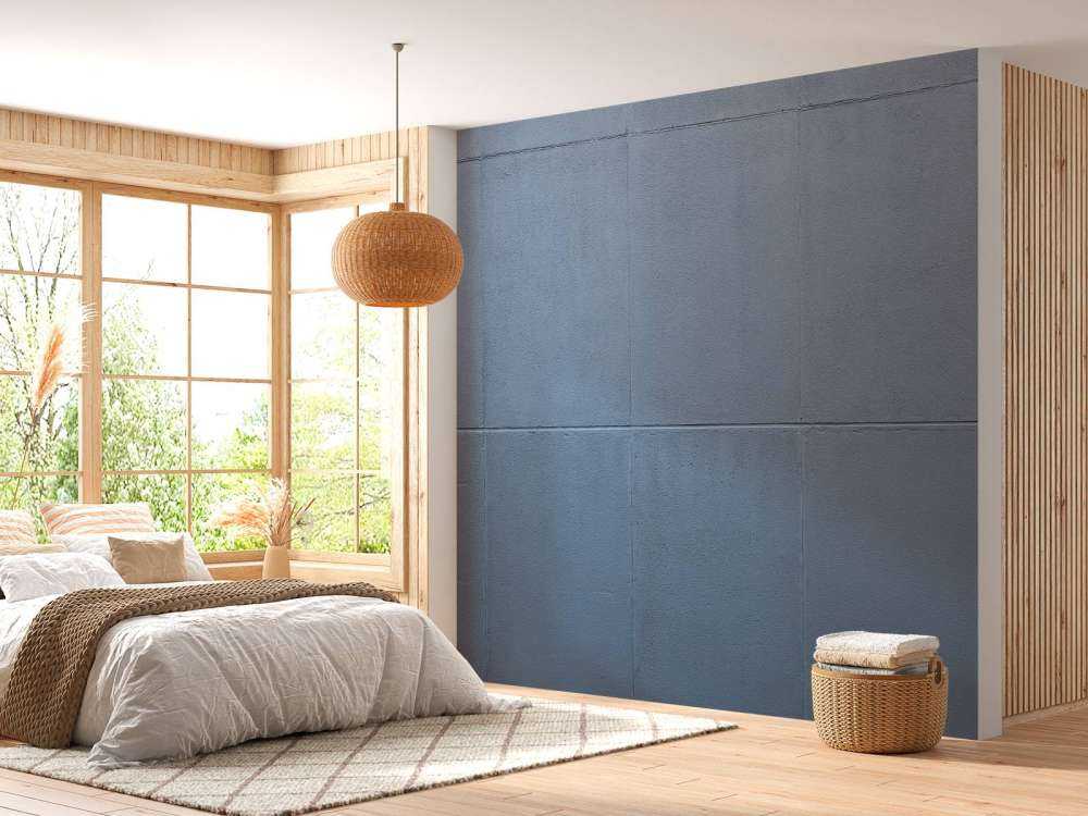 Bemalte Betonplatten