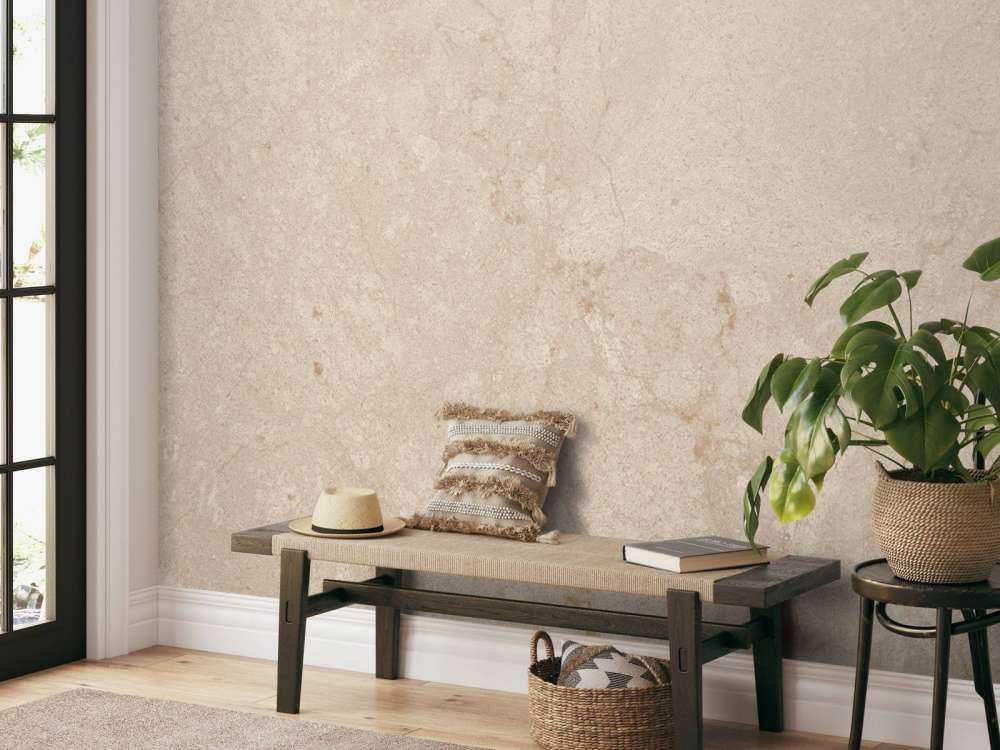 Beigefarbener Beton