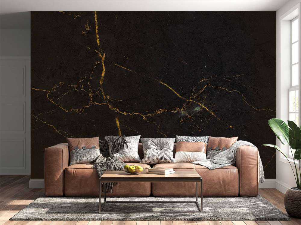 Marmor mit Gold