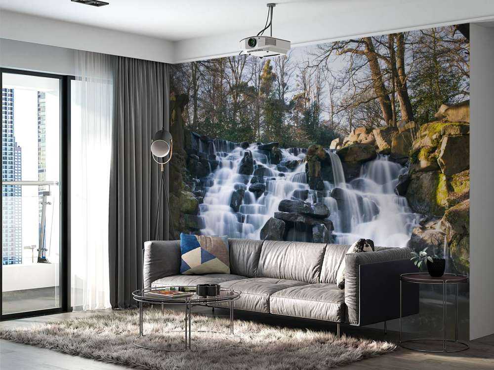 Wasserfall im Winter