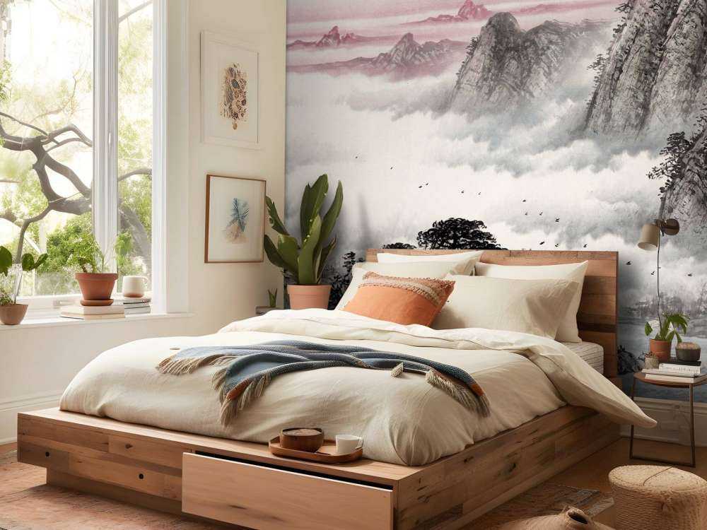 Chinesische Landschaft traditionell
