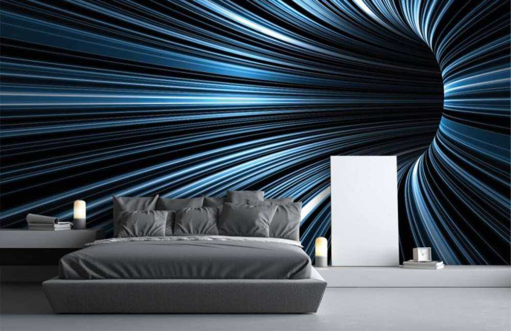Futuristischer 3D Tunnel