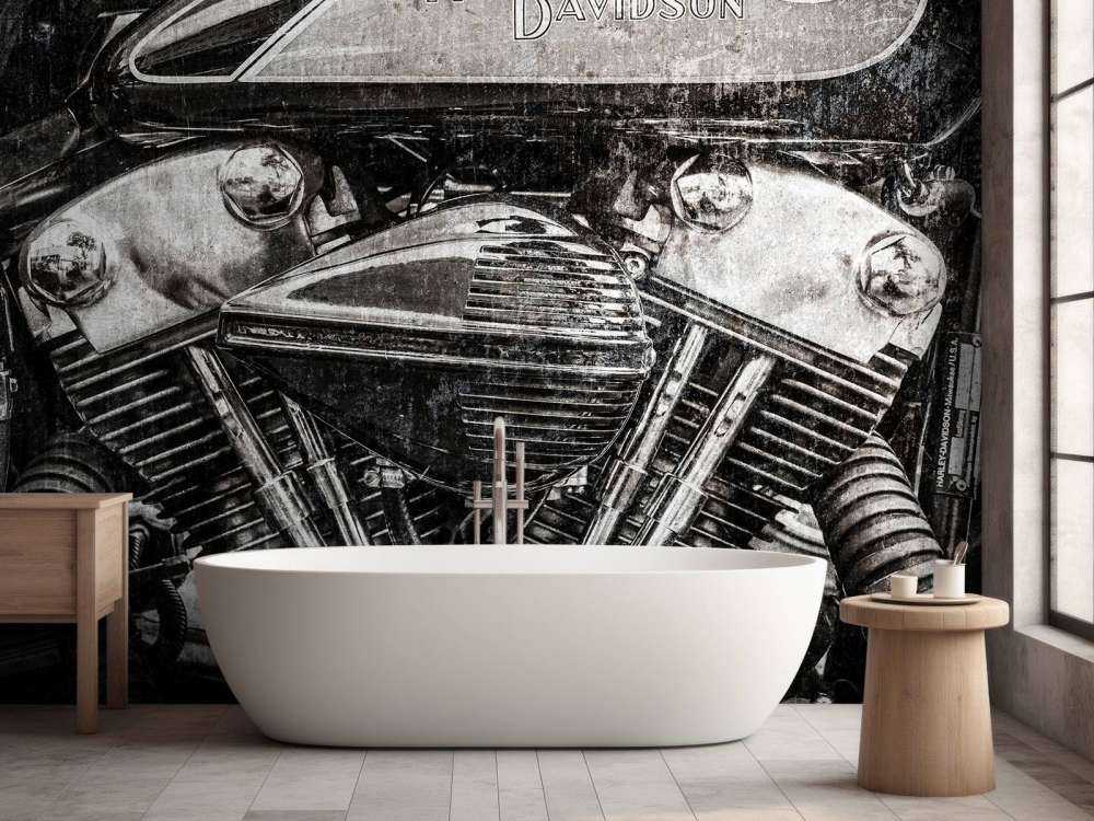 Harley davidson Nahaufnahme
