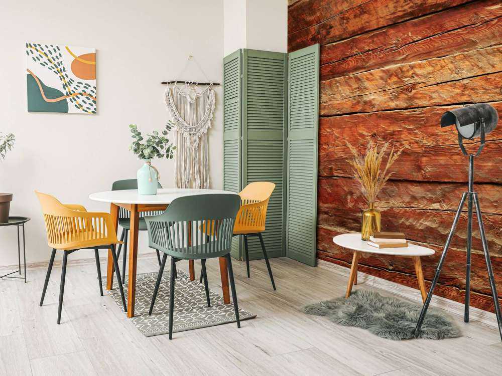 Holz mit grober Struktur