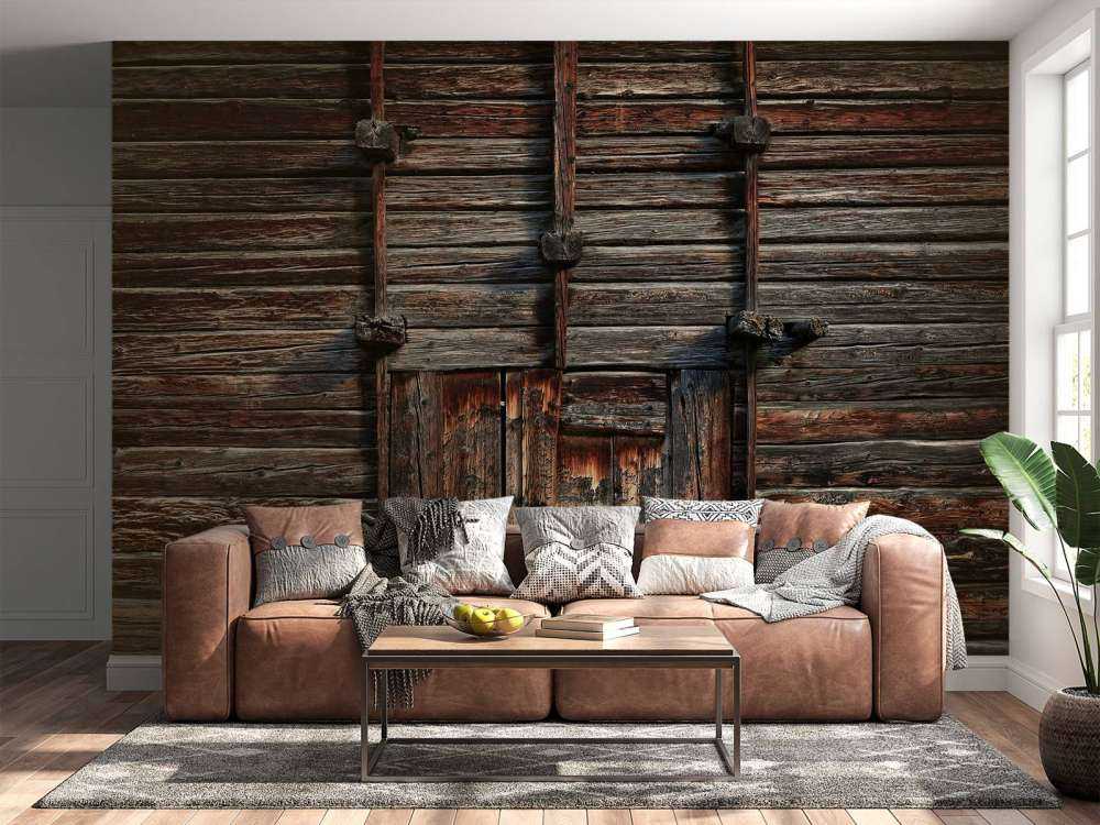 Altes Holz mit Balken