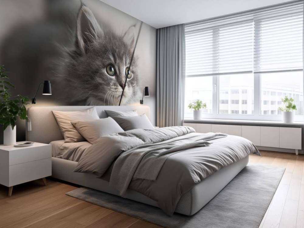 Spielende Katze