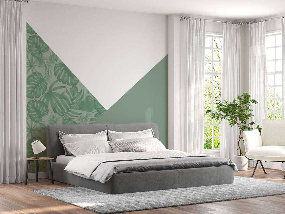 Dreiecke mit Dschungelmuster