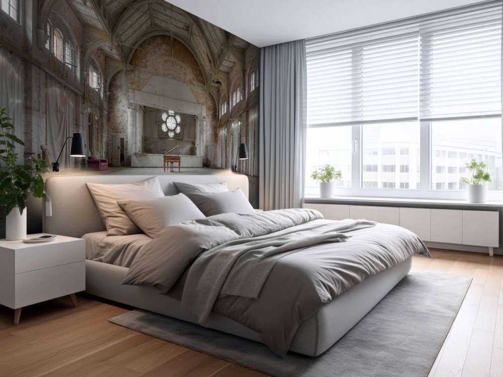 Zimmer im alten Sanatorium