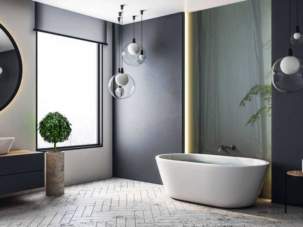 Panorama Nebeliger Wald