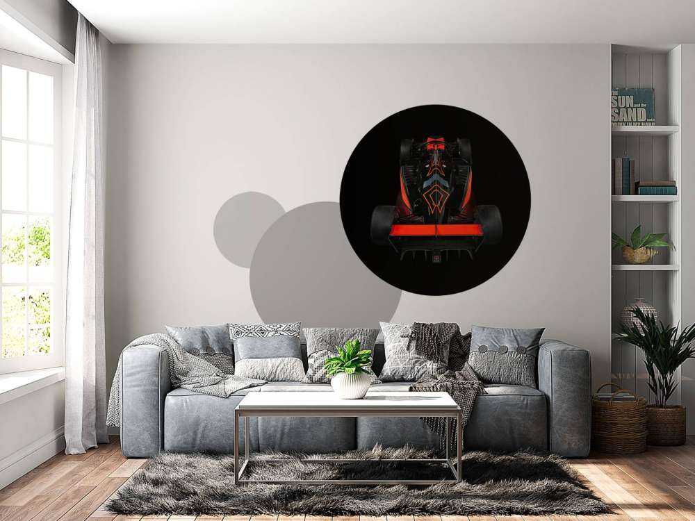 Formula 3 - Rear view - dark