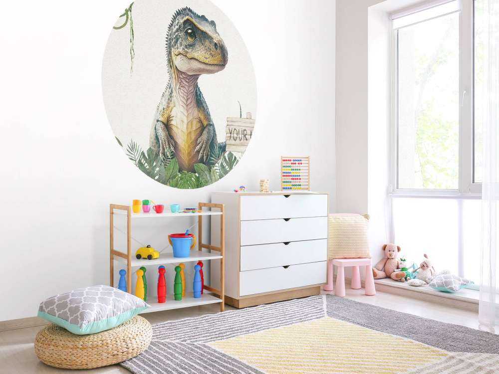 Baby-T-Rex im Dschungel
