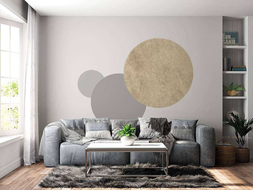 Beton mit leichter Tönung