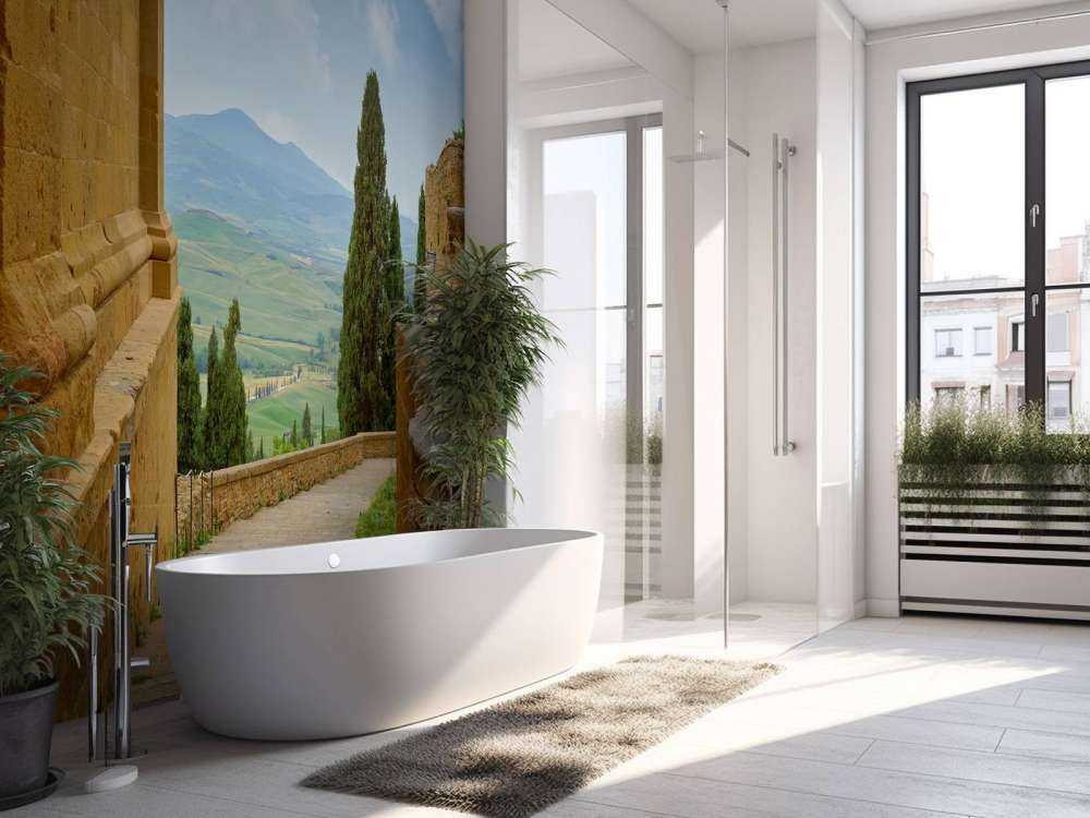 Treppe aus italienischem Dorf