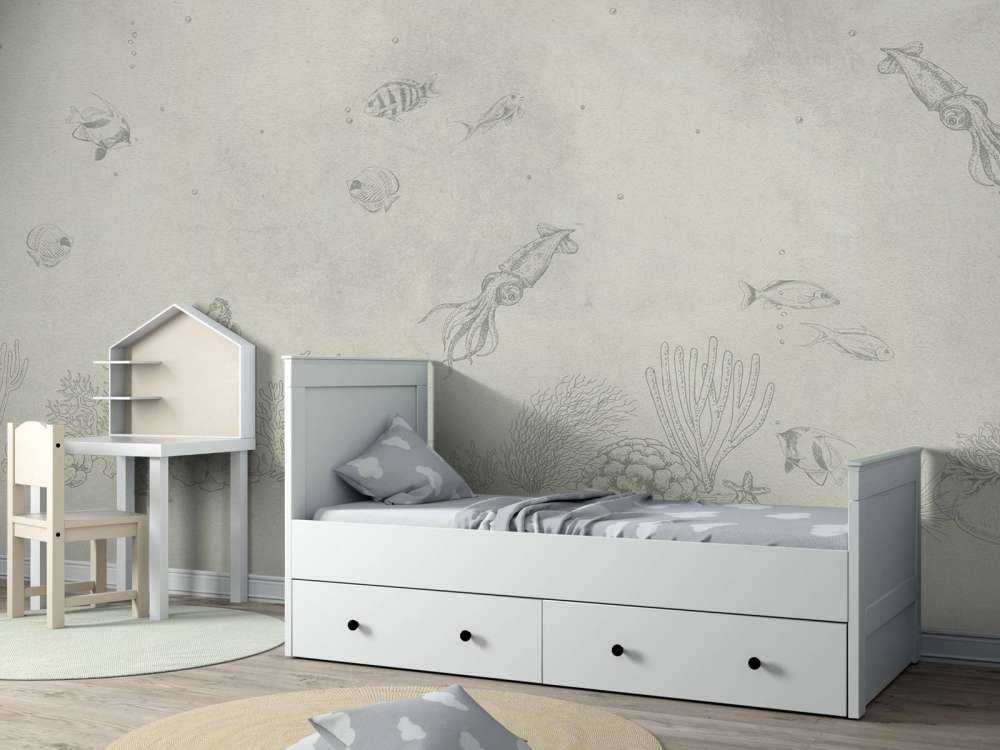Tintenfische seegrün