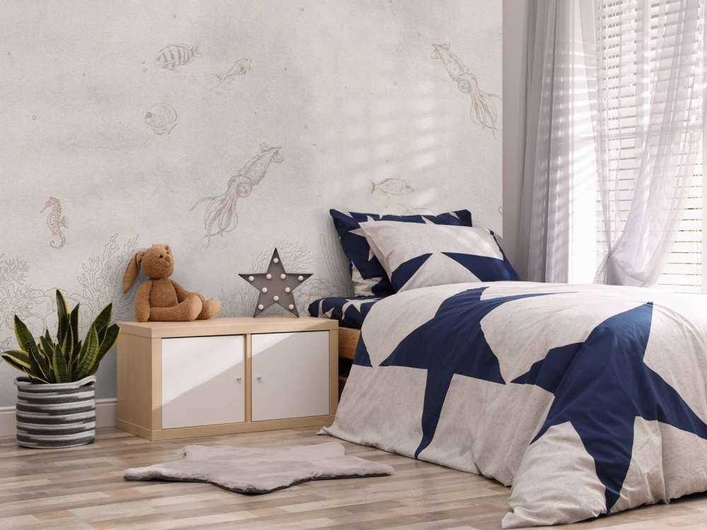Tintenfische Meer taupe