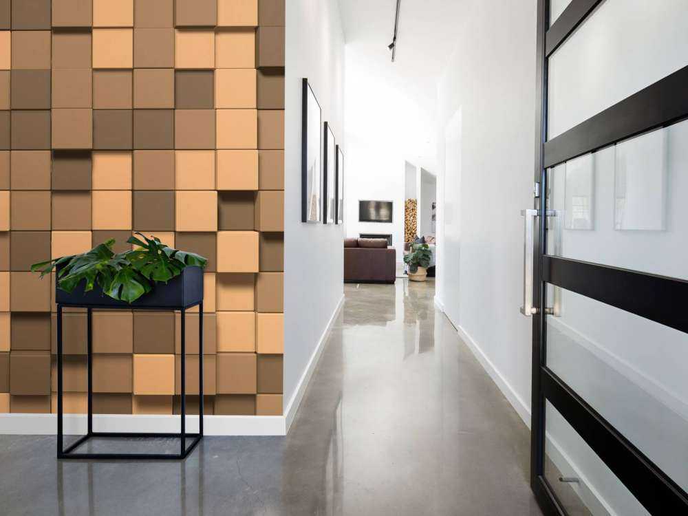 3D Minecraft-Blöcke aus Erde