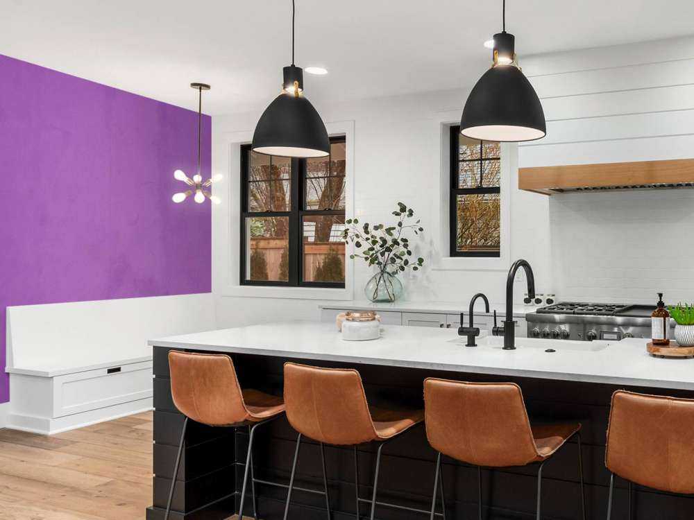 Violetter lila Beton