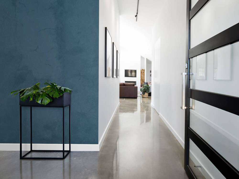 Arsenhaltiger blauer Beton