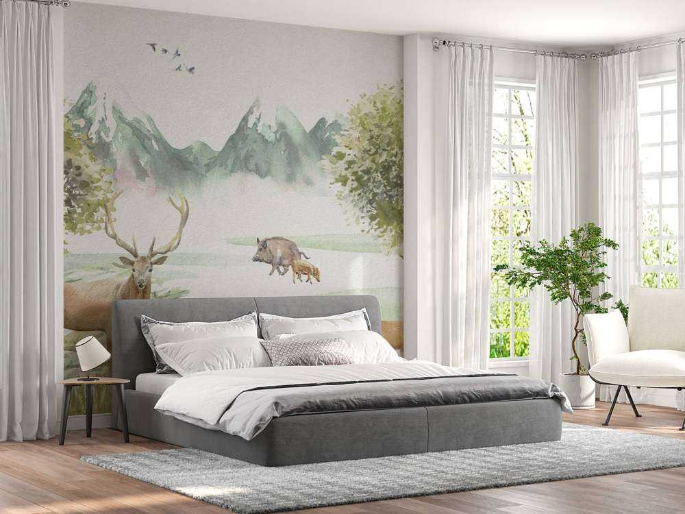 Bunte Waldtiere