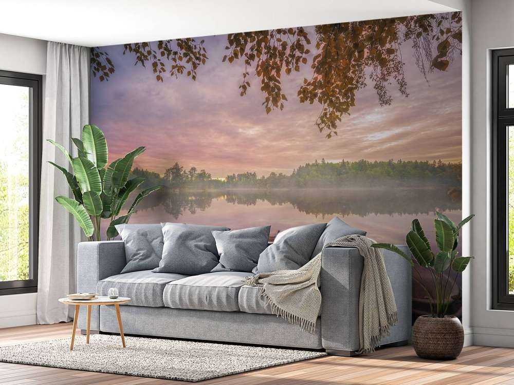 Colorful lake