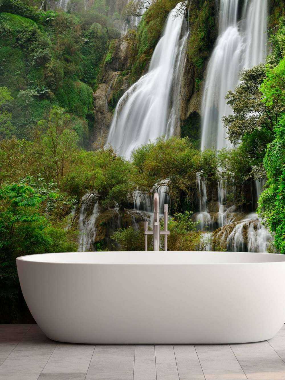 Ein großer Wasserfall