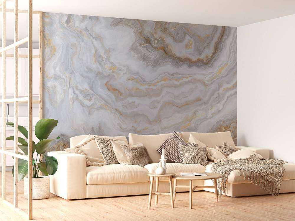 Gewellter Marmor
