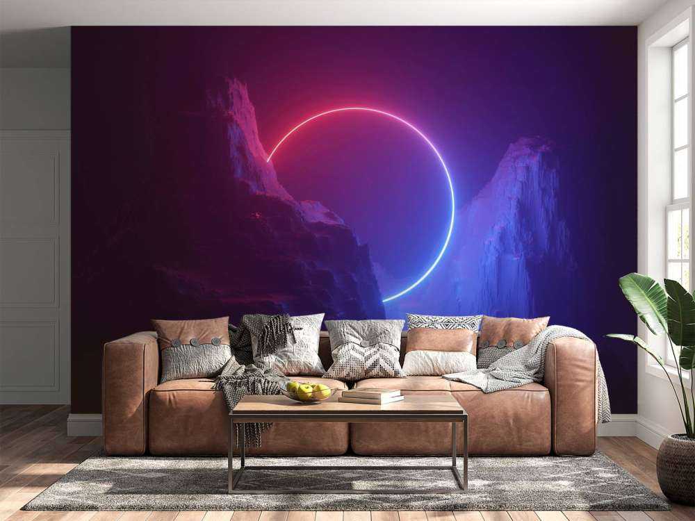 Berge in virtueller Realität