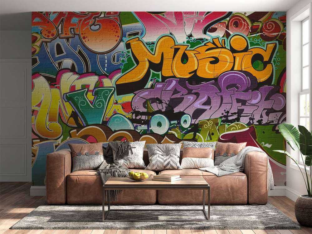 Wand-Graffiti