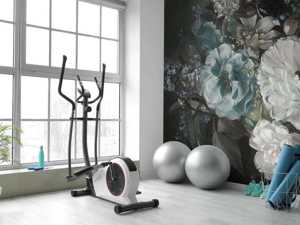 Strauß mit lilac Blau