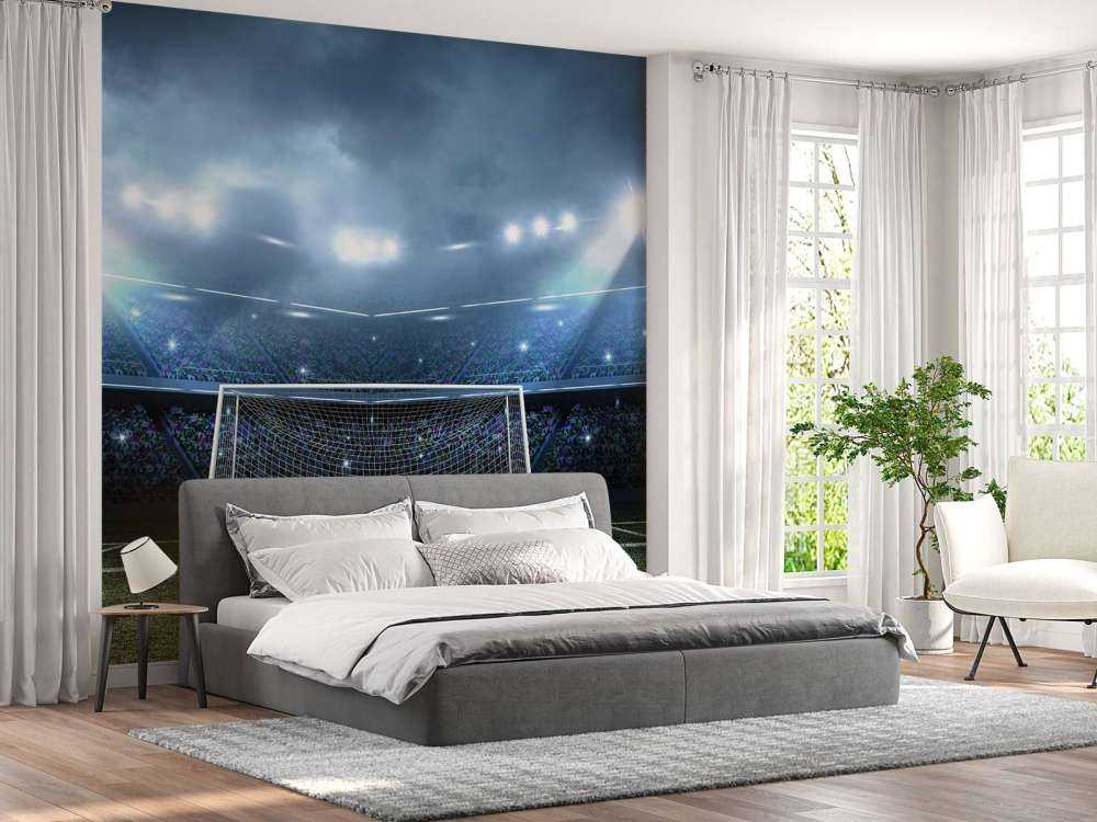 Stadion mit Tor