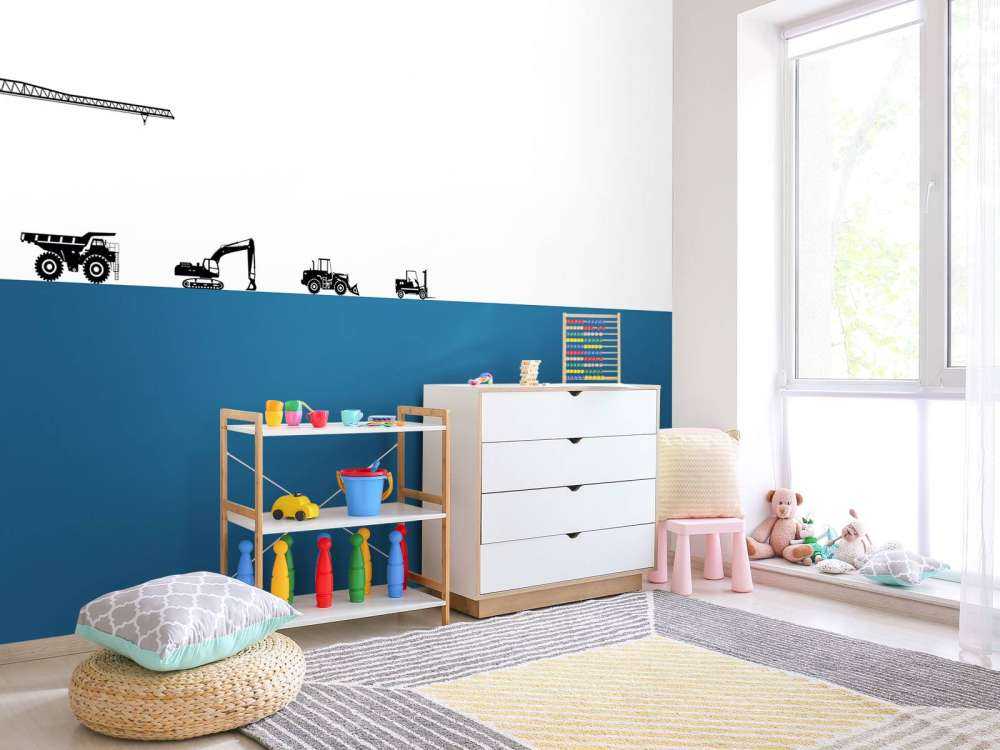 Silhouetten von Arbeitsfahrzeugen