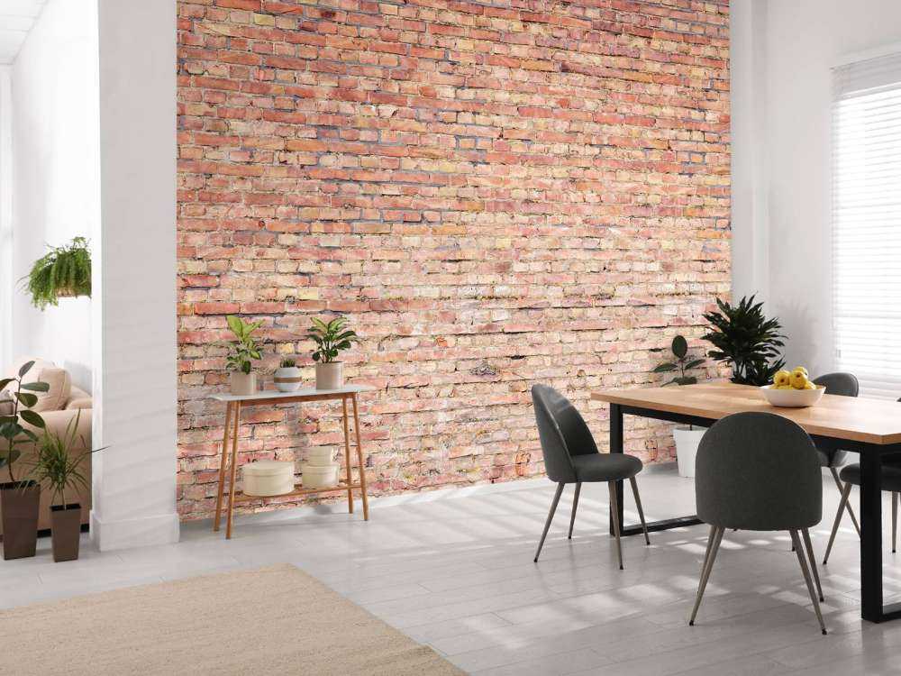 Alte Backsteinwand