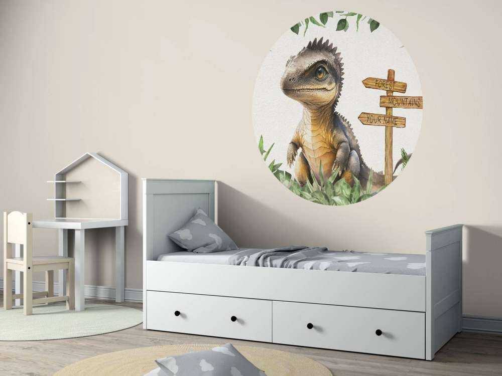 Baby-Spinosaurus im Dschungel