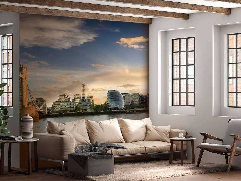 London Skyline mit Tower Bridge