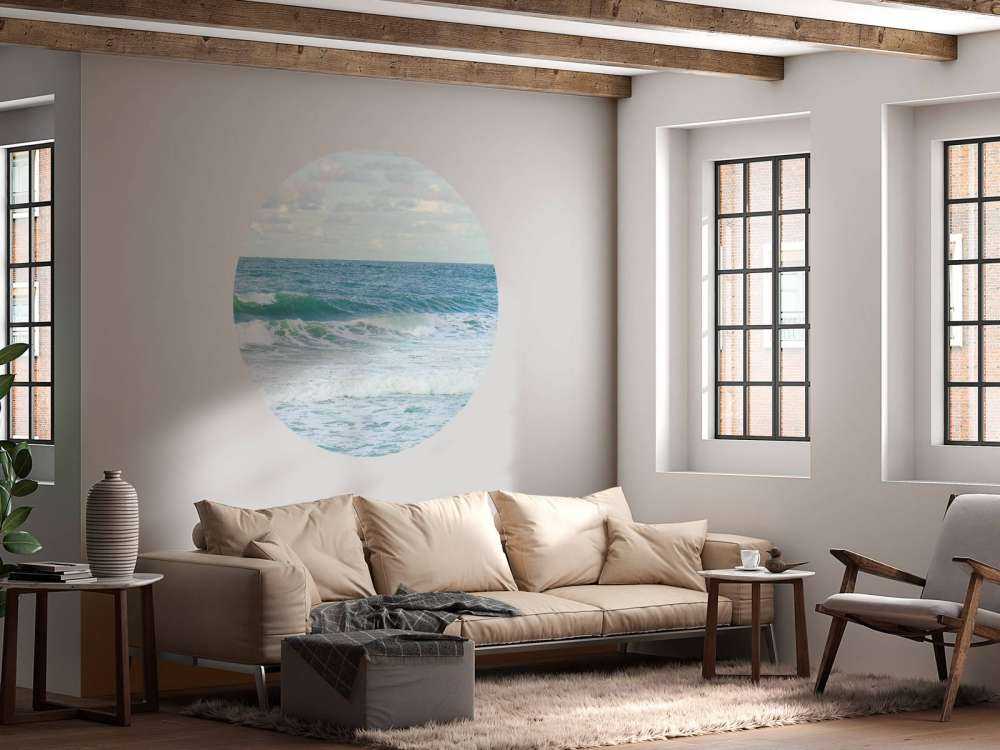 Meer mit hohen Wellen