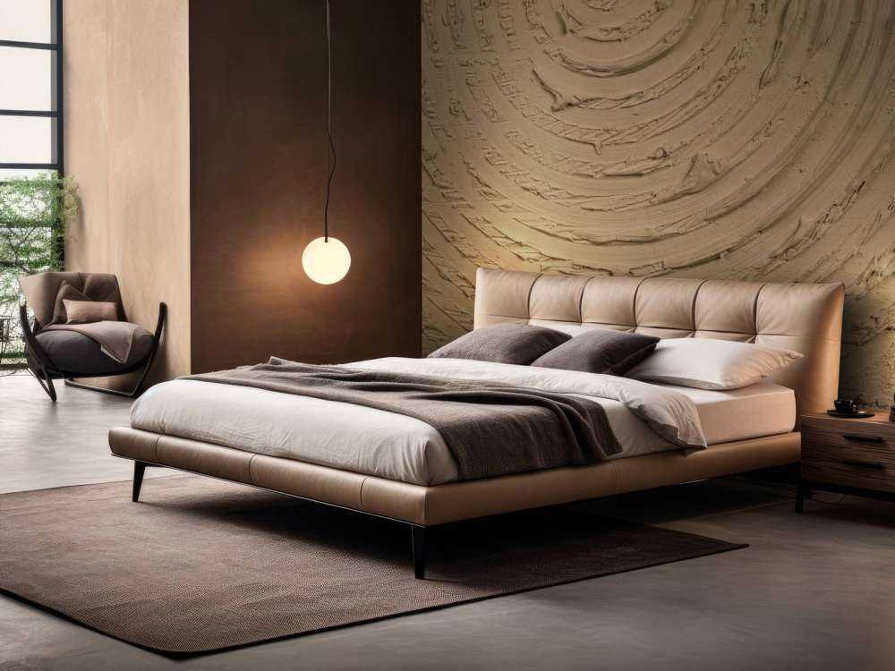 Runde Formen und Linien in Goldbraun