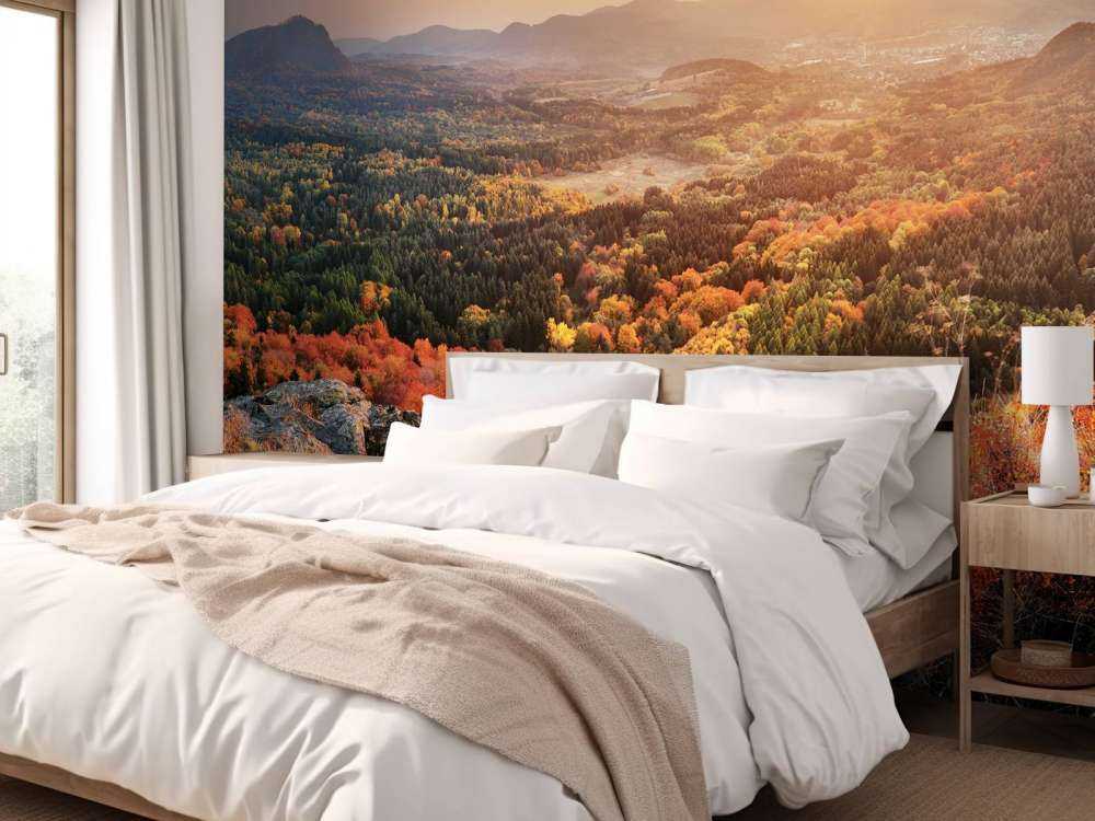 Herbstlandschaft in den Bergen