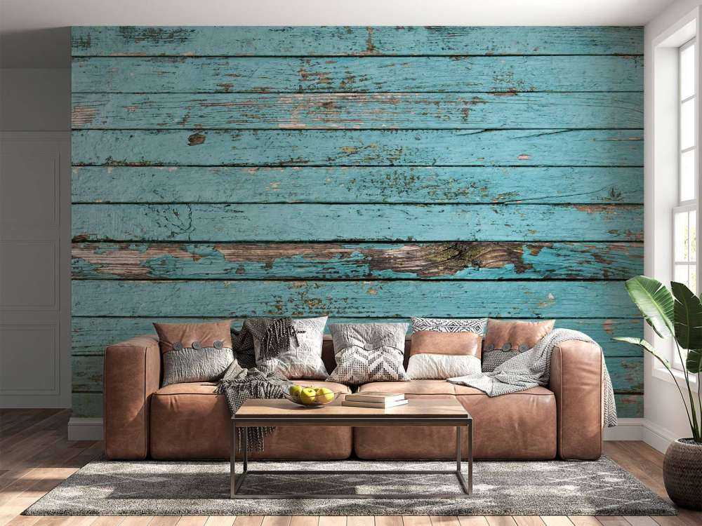 Blaues Holz
