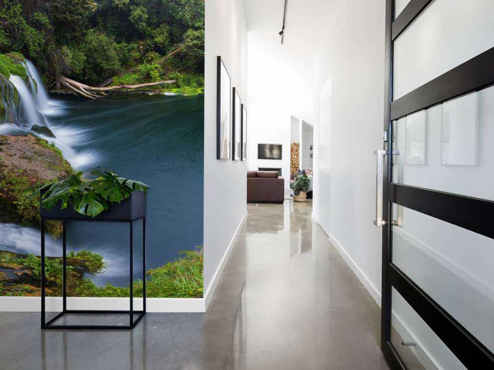 Versteckter Wasserfall