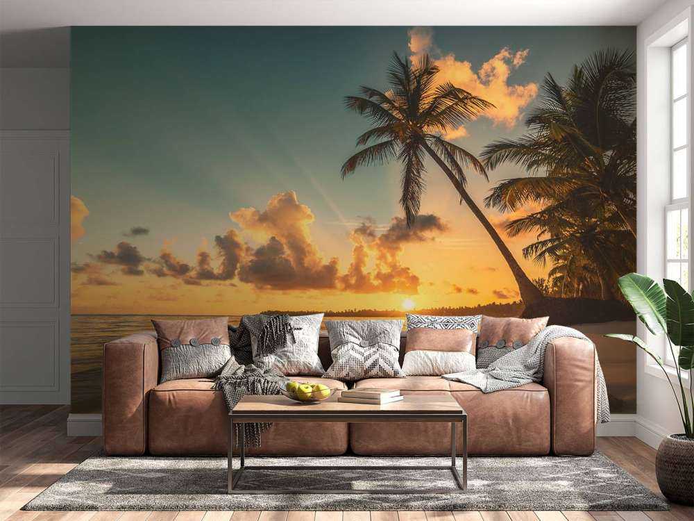 Tropischer Strand in Punta Cana