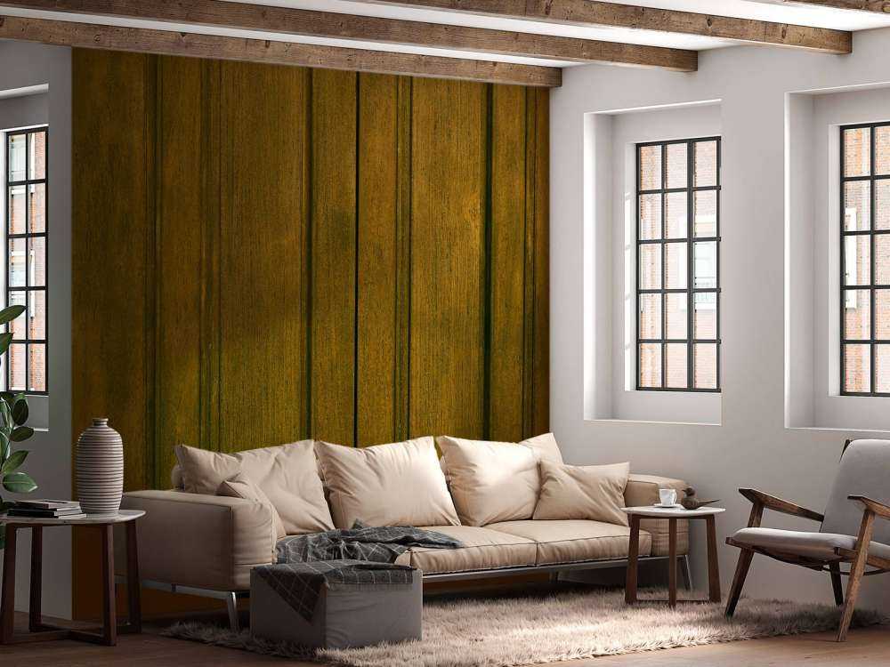 Ockergelbes Holz